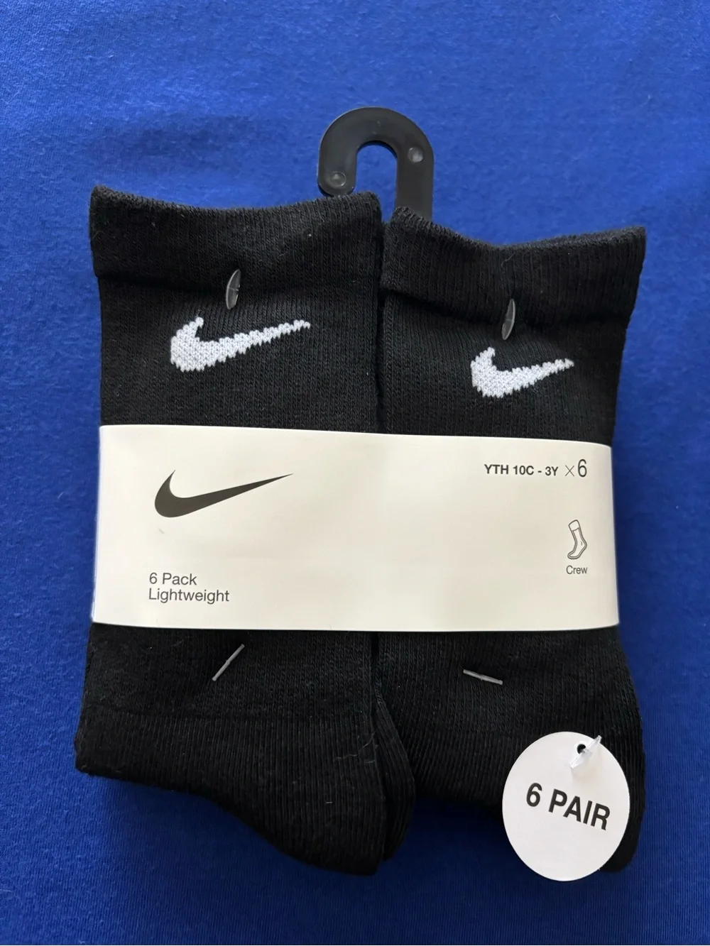 Nike Lightweight kids socks 5-7 Yrs